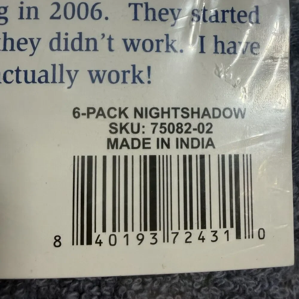 NEW Set of 6 Towels By My Pillow Night shadow Gray 2 Each Bath Hand Washcloth